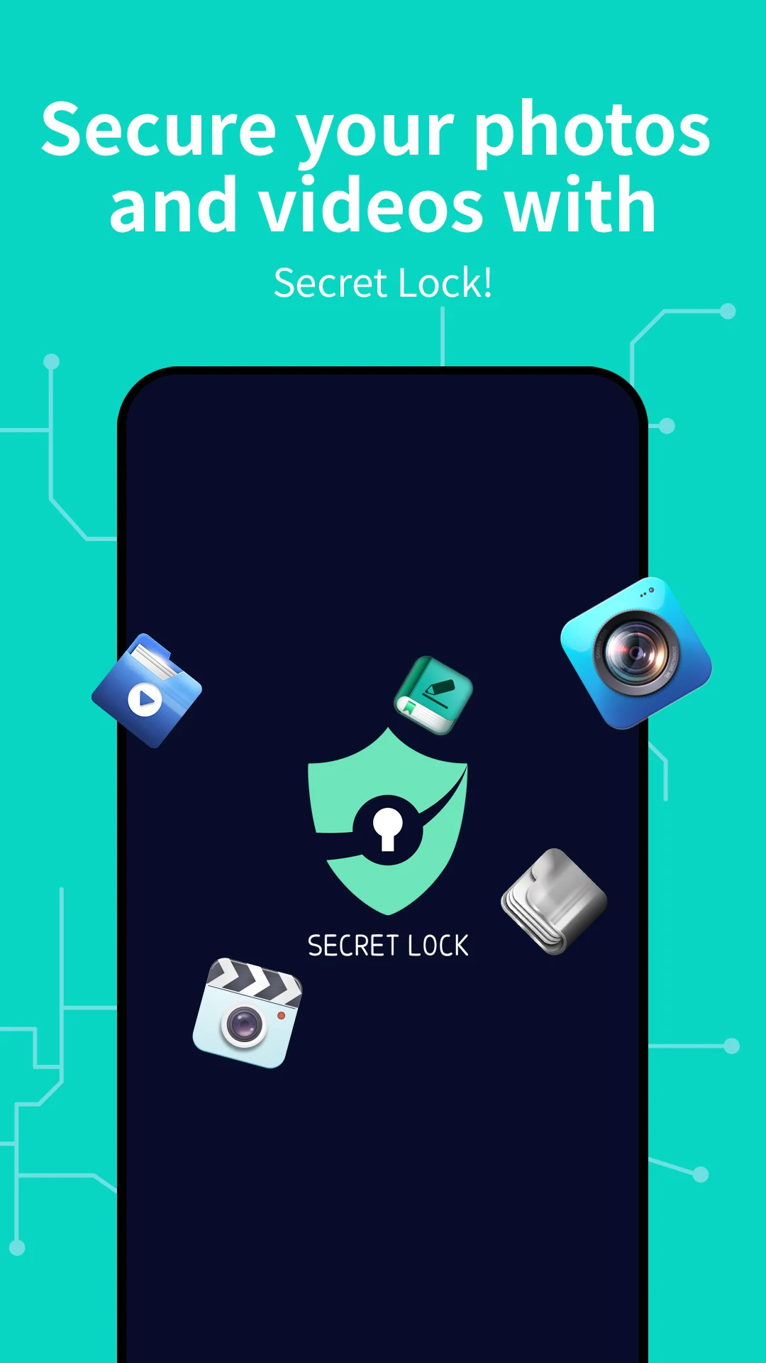 Secret Lock-Hide photo, video screenshot