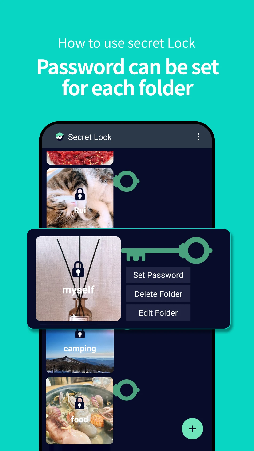 Secret Lock-Hide photo, video screenshot
